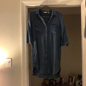 Dex Dress, Soft Denim